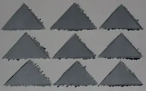 Bert Loerakker - 2 zeefdrukken: Geometrische composities - 1981 kopen? Bied vanaf 1!