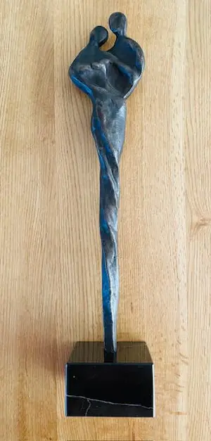 Elly du Clou-Bruggeman - Samenspel - Beeld Brons kopen? Bied vanaf 195!