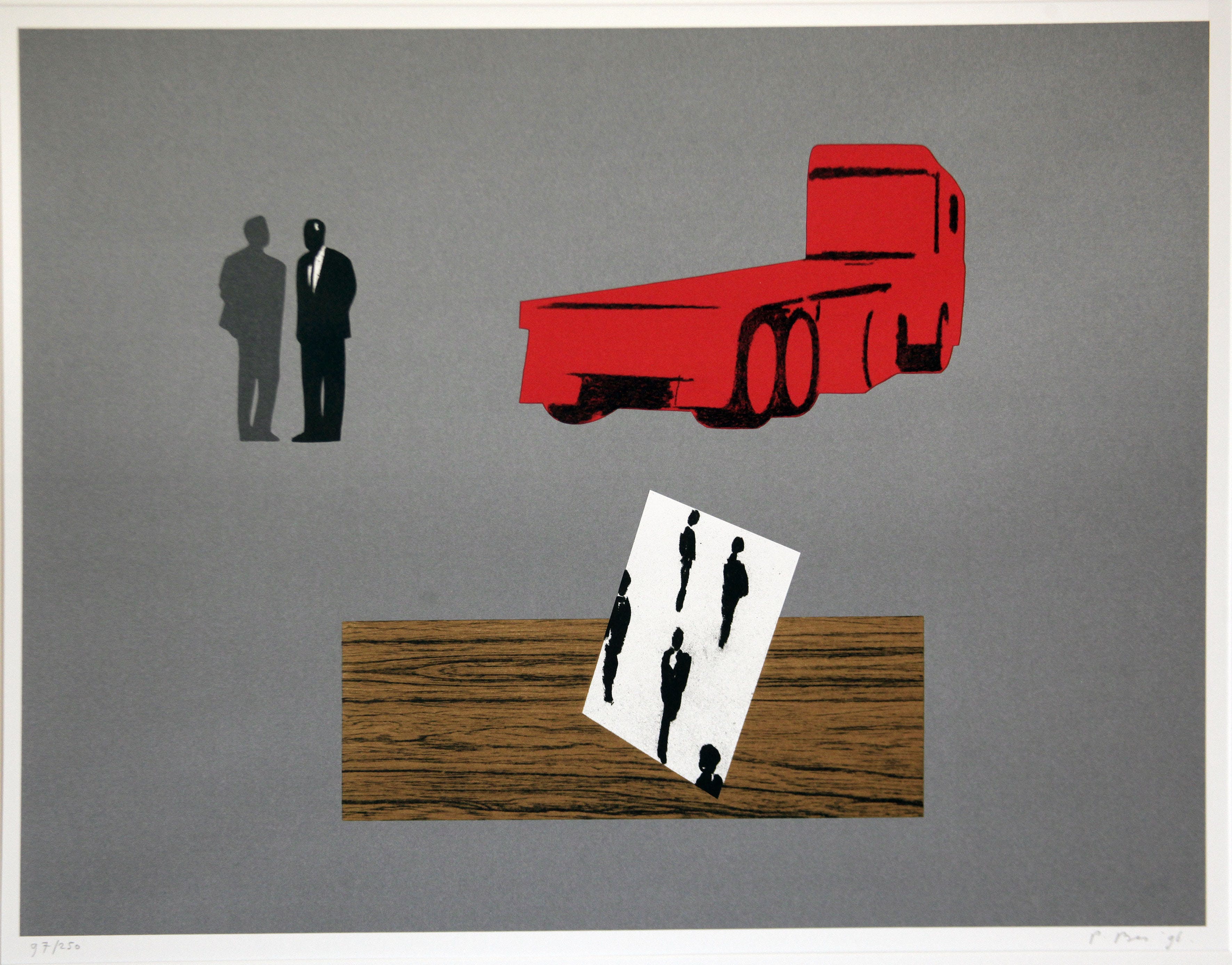 Peter Bes - zonder titel verkocht voor € 160!