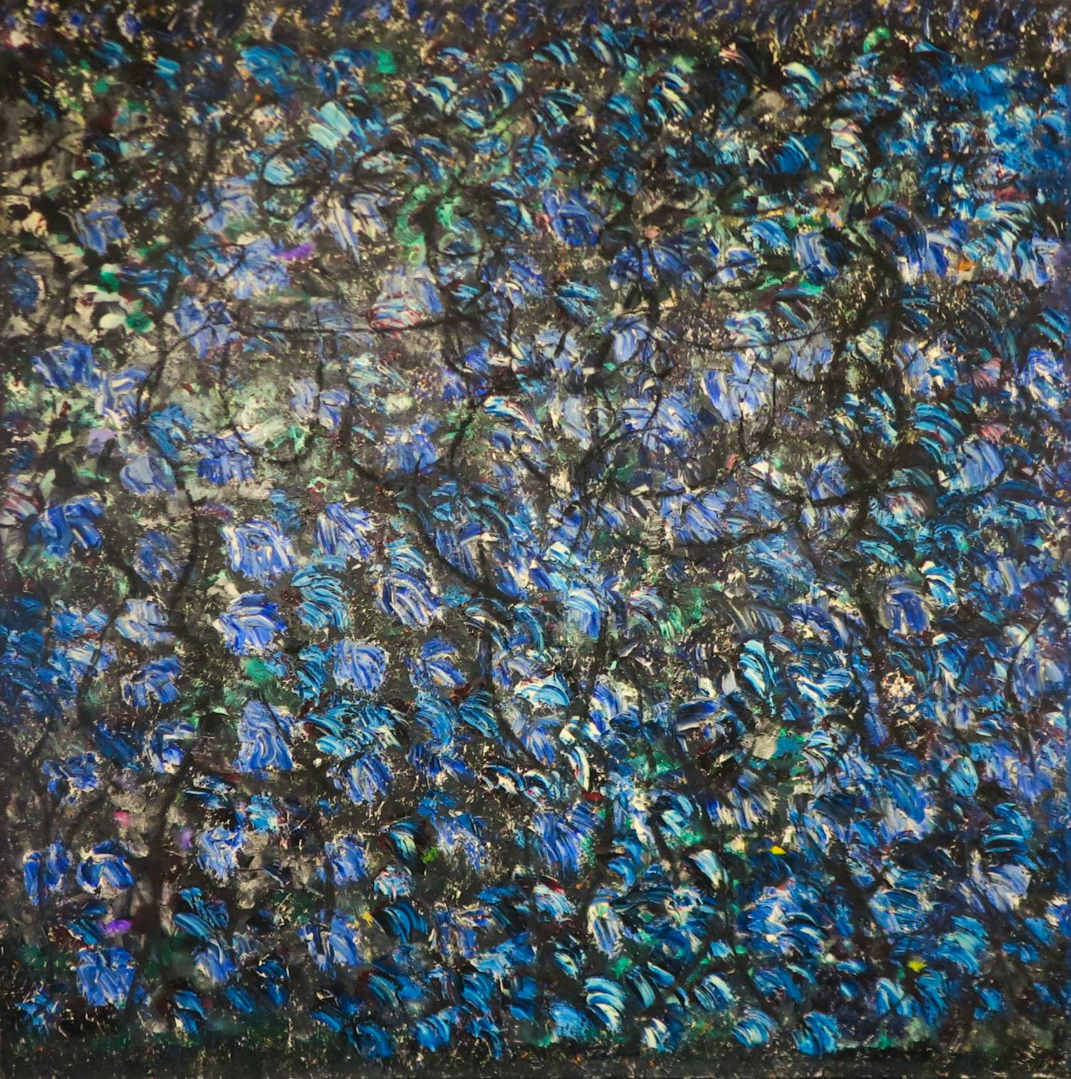 Angelos Tassopoulos - Olieverf op doek, Abstracte compositie - Zeer groot kopen? Bied vanaf 400!