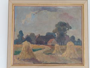 Jan Kagie (jr.) - Landschap Drenthe met Boerderij kopen? Bied vanaf 300!