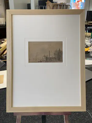 Hendrik Spilman - Stadsgezicht a.h. water | Slijkpoort Amersfoort kopen? Bied vanaf 400!