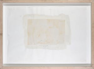 Herbert Zangs - Gemengde techniek op papier, Zonder titel - Ingelijst kopen? Bied vanaf 1000!