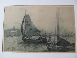 Jan Sirks - Ets, schepen in de haven van Rotterdam kopen? Bied vanaf 50!