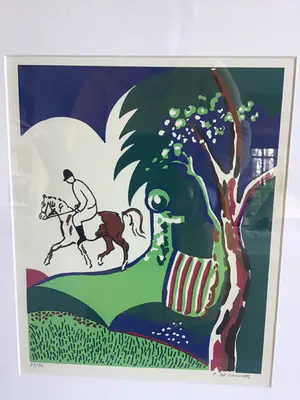 Paul De Cocker - Ruiter in het bos kopen? Bied vanaf 25!