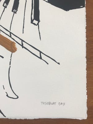 Michel Tyszblat - Zeefdruk - Gesigneerd - 2011 - Zeer goede staat kopen? Bied vanaf 45!