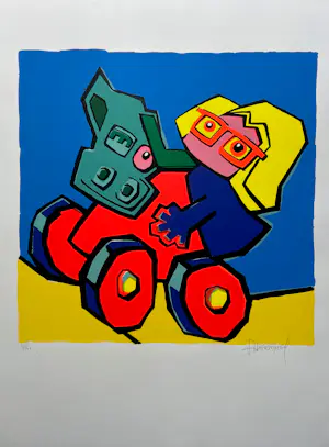 Ad Verstijnen - Zonder titel kopen? Bied vanaf 40!