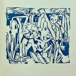 Hannah Höch - "Überwuchert", Original-Farbholzschnitt 1919 verkauft für € 100!