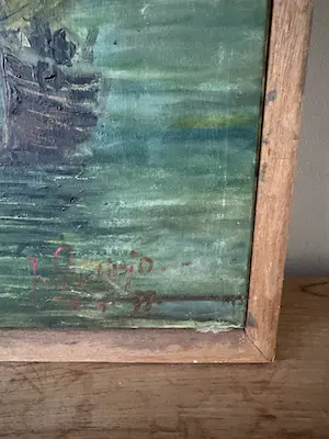 Niet of onleesbaar gesigneerd - Vissersboten kopen? Bied vanaf 1!