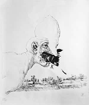 Peter Vos - Schiereiland Melancholie verkocht voor € 45!