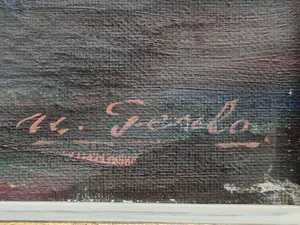 Urbain Gerlo - Vaas met veelkleurige bloemen kopen? Bied vanaf 75!