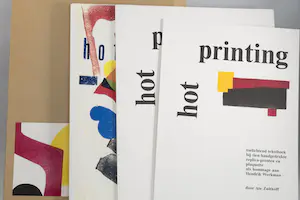 Hendrik Werkman - Hot Printing - 10 handgedrukte replica-prenten kopen? Bied vanaf 75!