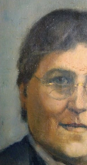 Niet of onleesbaar gesigneerd - Hollandse School 20e eeuw eind 19e eeuw - Portret van een dame kopen? Bied vanaf 1!