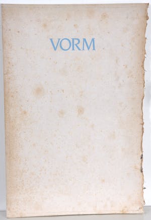 Jan Schoonhoven - 1 zeefdruk "Vorm" + de originele verzamelmap met teksten kopen? Bied vanaf 250!
