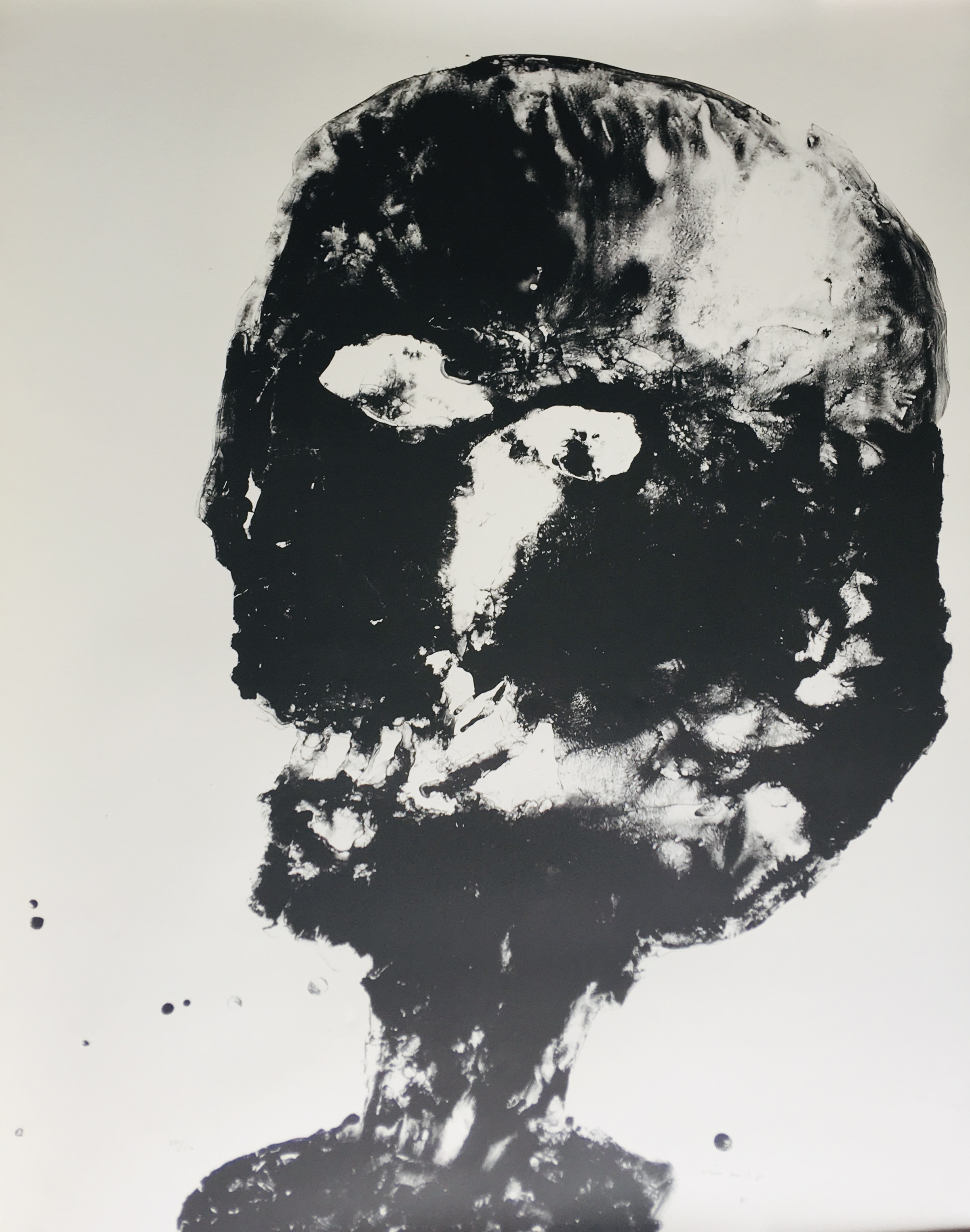 Buy Armando - litho ‘Der Kopf Schwarz’ - 1991 - oplage 50.? Bid from 425!