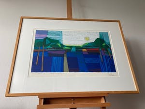 Ton Schulten - Vanaf de Kuiperberg II - Ingelijst kopen? Bied vanaf 475!