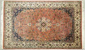 Wollen handgeknoopt Pakistaans vloerkleed, Lahore verkocht voor € 50!