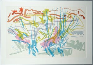 Darja Vos - Zeefdruk, Populus Tremulus II - Ingelijst (Groot) kopen? Bied vanaf 1!