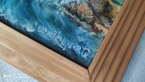 Niet of onleesbaar gesigneerd - Landschap met gebouwtjes kopen? Bied vanaf 1!