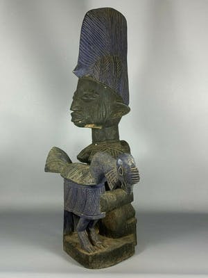 Yoruba - 200532 - Tribal used African Yoruba medicin pot - Nigeria. kopen? Bied vanaf 150!