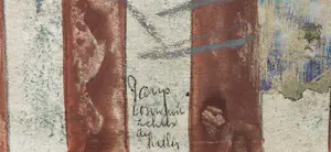 Jan van Heel - Gouache, aquarel en collage, Parijs (...) achter de hallen - Ingelijst kopen? Bied vanaf 350!