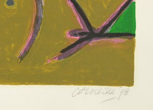 Corneille - Zeefdruk, Zonder titel kopen? Bied vanaf 150!