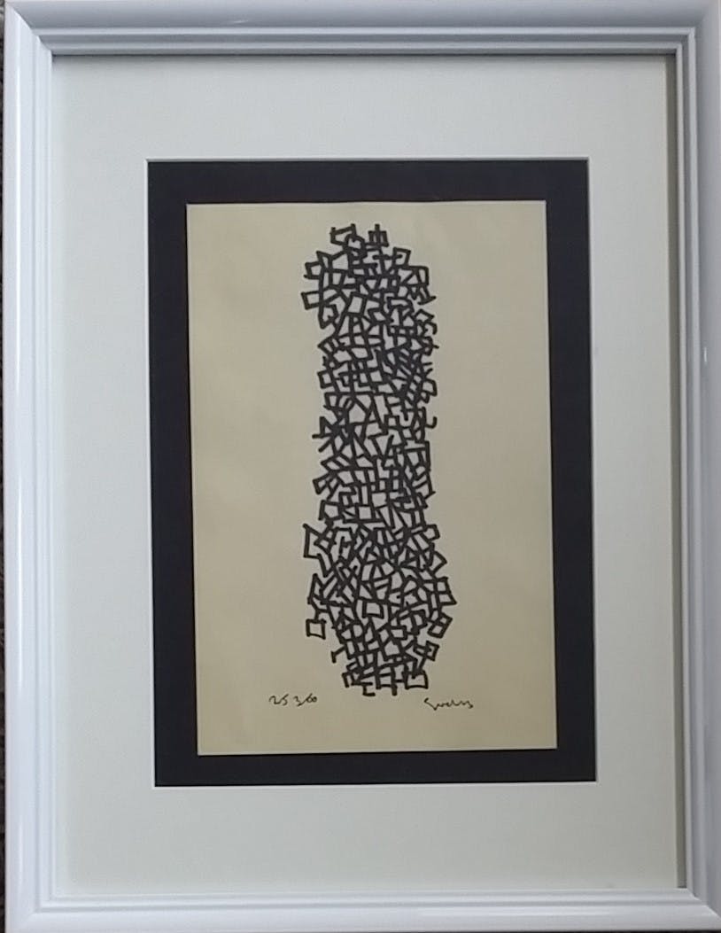 Siep van den Berg - inkt op papier verkocht voor € 125!