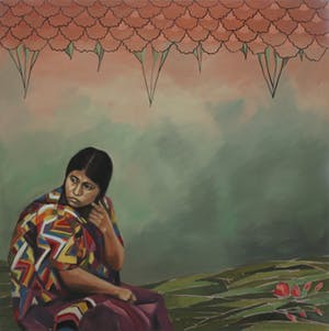 Valentin Bakardjiev - Olieverf op doek, Around the world I (Groot) kopen? Bied vanaf 150!