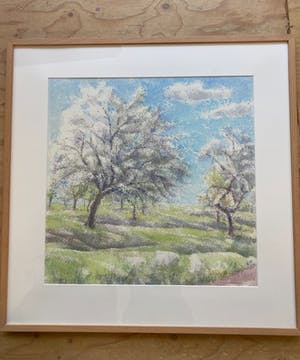 Nico Schelvis - Bloeiende fruitbomen bij Alden Biesen kopen? Bied vanaf 150!