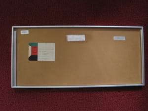 Pieter Kooistra - Friese alleskunner- Gemengde techniek 1970 - "Aardlagen" gesigneerd kopen? Bied vanaf 10!