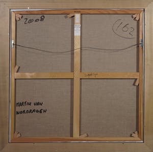 Martin van Wordragen - Gemengde techniek op doek, Oogst tijd - Ingelijst (Groot) kopen? Bied vanaf 200!