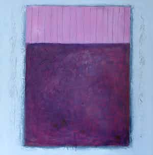 Franscz Witte - Acryl op doek, Zonder titel (Zeer Groot) verkocht voor € 1!