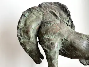 Jan Desmarets - Bronzen paard (zwaar object) kopen? Bied vanaf 3500!