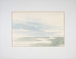 Wim de Bruin - Aquarel op papier, Landschap kopen? Bied vanaf 1!
