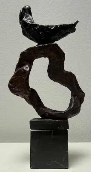 Pepe Gregoire - bronzen sculptuur | 'Liggend figuur' kopen? Bied vanaf 600!
