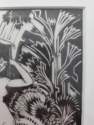 Henri van der Stok - Nimf. Houtsnijdersnummer Wendingen. kopen? Bied vanaf 79!