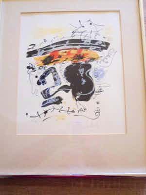 Kees Salentijn - Zeefdruk, geen titel verkocht voor € 50!