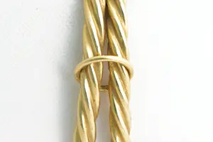 193- Surinaamse 18 karaats gouden  "Rozenknop"  klem-armband - ZWAAR! (40gr) kopen? Bied vanaf 1460!