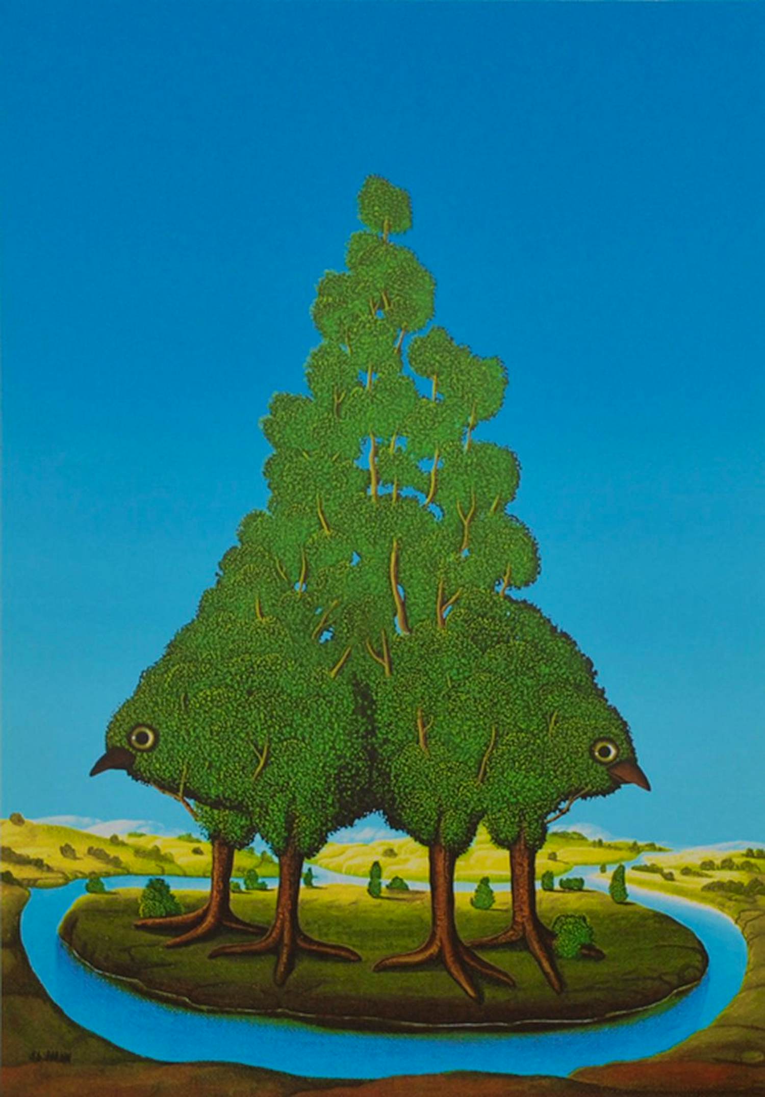 Siegbert Hahn - Kleurenoffset-litho DER BAUMVOGEL kopen? Bied vanaf 55!
