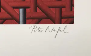 Peter Nagel - Roter Sittich kopen? Bied vanaf 275!