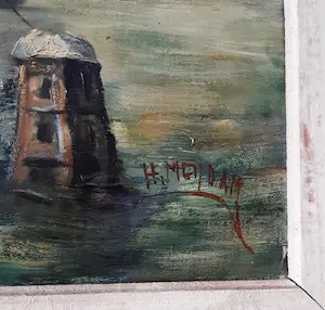 Han Meijdam - Gezicht op de haven van Rotterdam kopen? Bied vanaf 150!