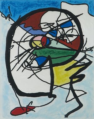 Jan Tormi - Carborundum op geschept papier, Zonder titel - Ingelijst kopen? Bied vanaf 35!