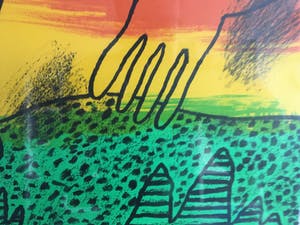 Corneille - Grote zeefdruk'Hommage a Gustav Mahler', kleine oplage kopen? Bied vanaf 230!