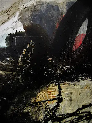 Gerriet Postma - Groot & krachtig abstract-expressionistisch Acrylverf "Dageraad" gesigneerd kopen? Bied vanaf 282!