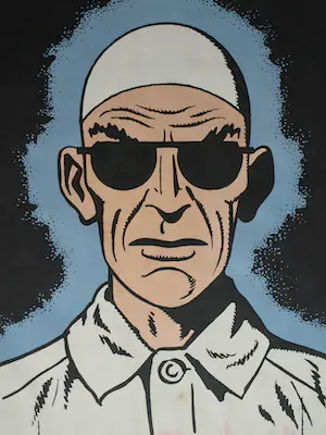 Edgar Pierre Jacobs - 1 Zeefdruk + 34 ingelijste kaartjes , Blake en Mortimer, “Het Gele Teken” kopen? Bied vanaf 1!