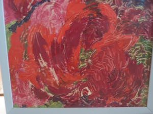 Margriet Snel - Rode bloemen 106 x 75,5 cm kopen? Bied vanaf 1!