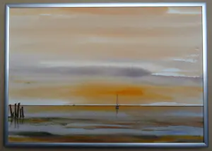 Buy Franklin Meijer - Waddenzee - Zonsondergang? Bid from 39!