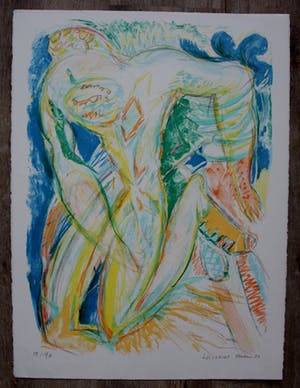 Paul de Lussanet - Litho - 1989 kopen? Bied vanaf 65!