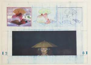 Jaap Eerland - Hars print, IJs met zomerkoninkjes kopen? Bied vanaf 1!