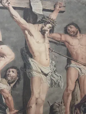 Peter Paul Rubens - De lanssteek. Jezus aan kruis. kopen? Bied vanaf 299!